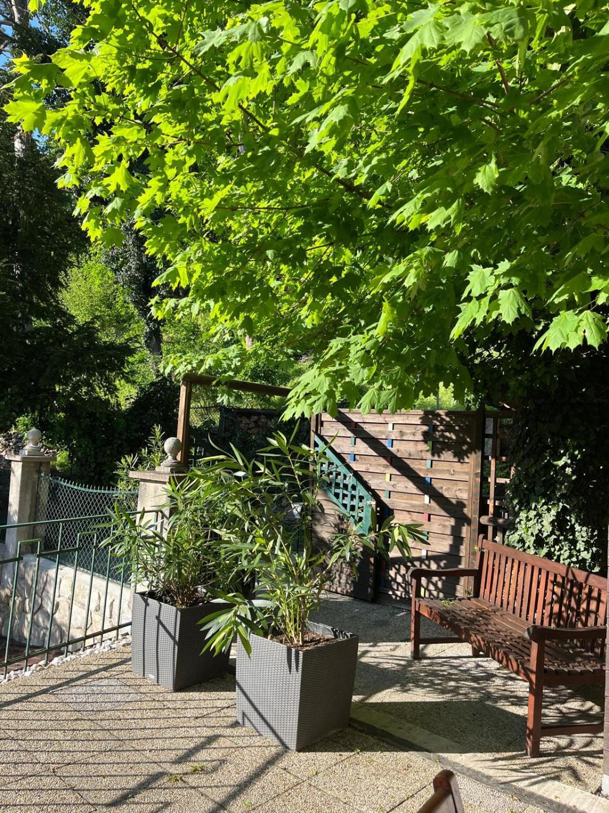 Schoene Wohnung Im Helenental Baden Kültér fotó